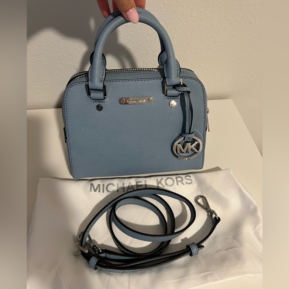 Michael Kors Baby Blue Mini Bag